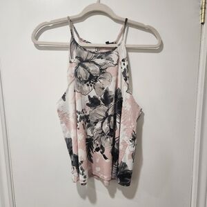 Dynamite Pink Floral Tank